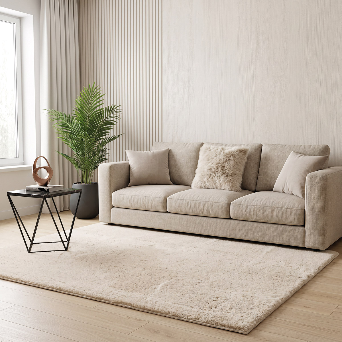 Beauty Home Χαλί Rabbit Art 9641 Εκρού Beauty Home Χαλί Rabbit Art 9641 Εκρού