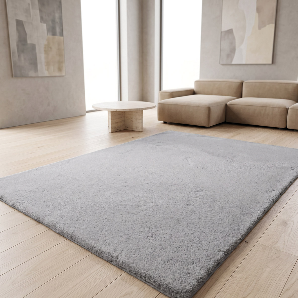 Beauty Home Χαλί Rabbit Art 9643 Γκρι Beauty Home Χαλί Rabbit Art 9643 Γκρι