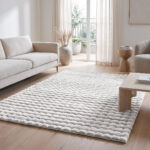 Beauty Home Χαλί Bubble Art 9661 133x190 Λευκό